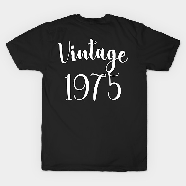 44th Birthday, Vintage 1975 by UniqueBoutique